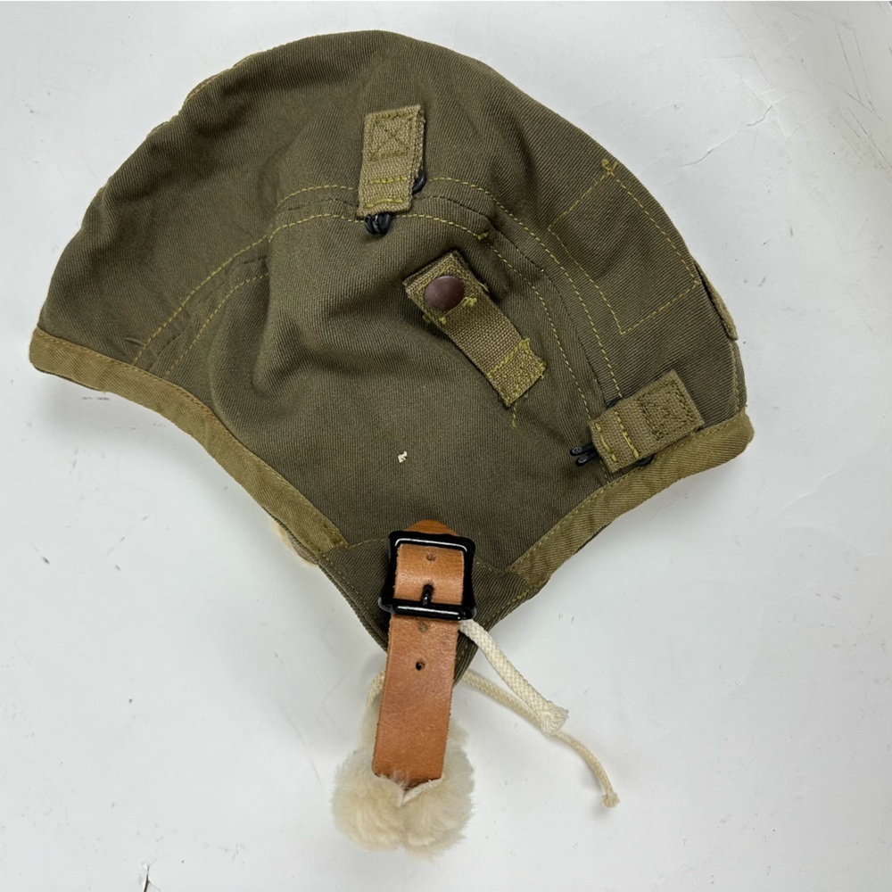 US Air Forces US Army WWII A-9 Pilot’s Cap Army Green - size Medium